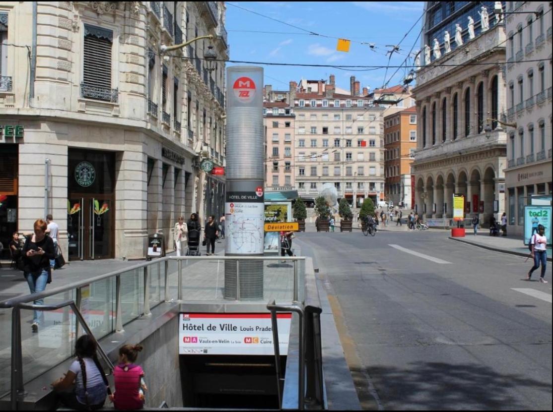 Celect'In Lyon Suites Climatisees Skyview Εξωτερικό φωτογραφία